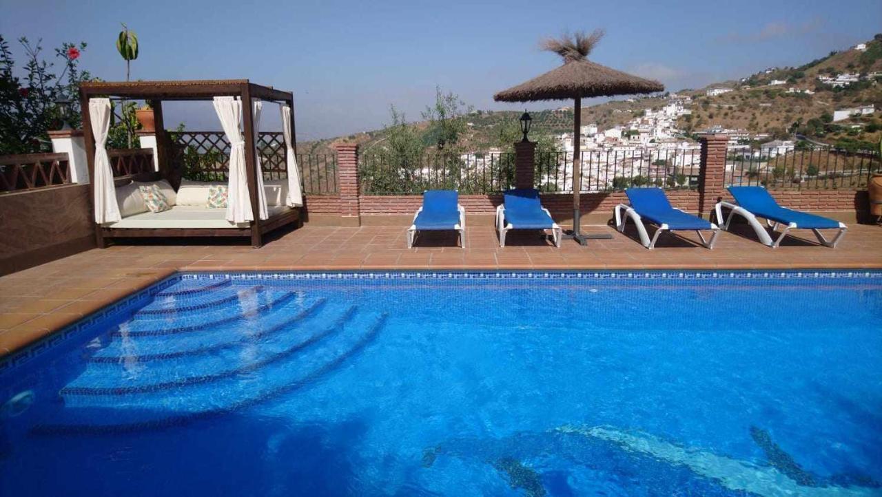 Casa Mirador Las Claras Con Piscina Privada Jardin Iznate エクステリア 写真