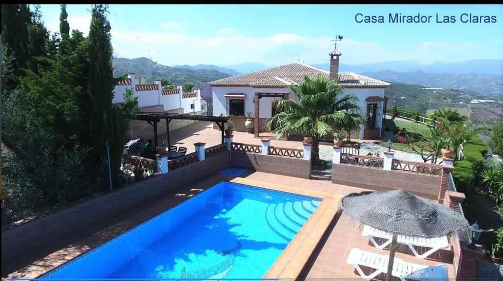 Casa Mirador Las Claras Con Piscina Privada Jardin Iznate エクステリア 写真